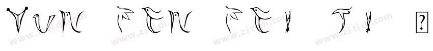 YUN FEN FEI TI字体转换